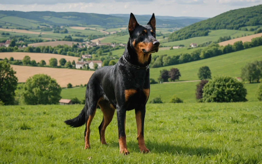 L’Histoire Fascinante du Beauceron, un Chien de Travail Français