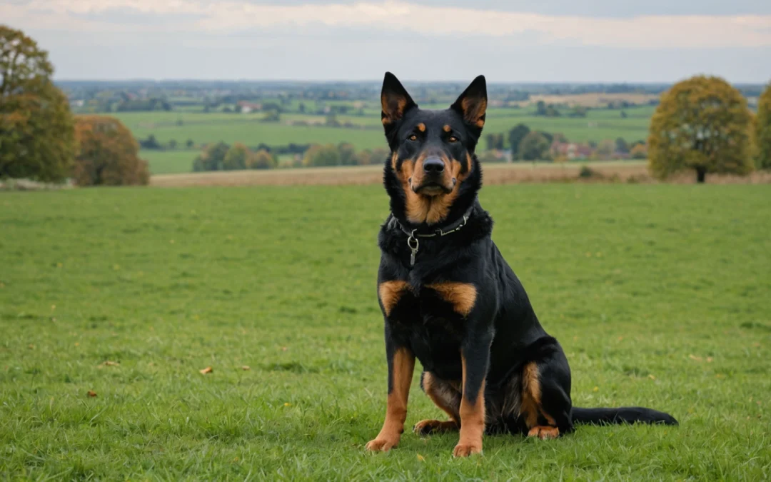 Défis inattendus : le parcours du beauceron vers un dressage réussi