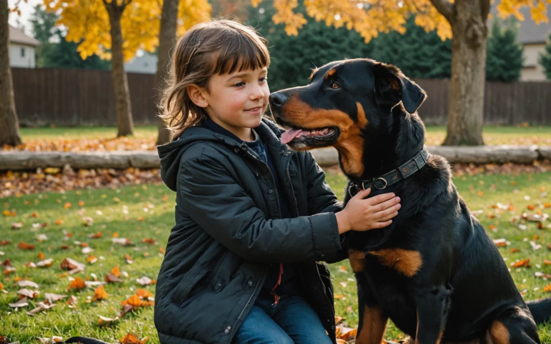 Beaucerons et enfants : un duo inattendu pour une harmonie parfaite